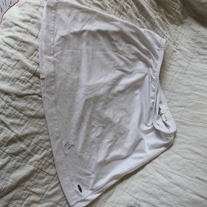 addidas white skort size medium